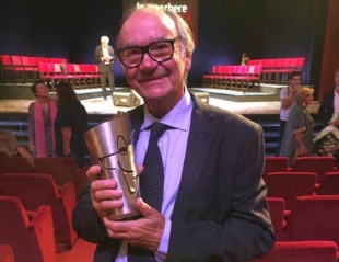 Lo spezzino Antonio Salines vince la Maschera d’oro del teatro italiano 2019