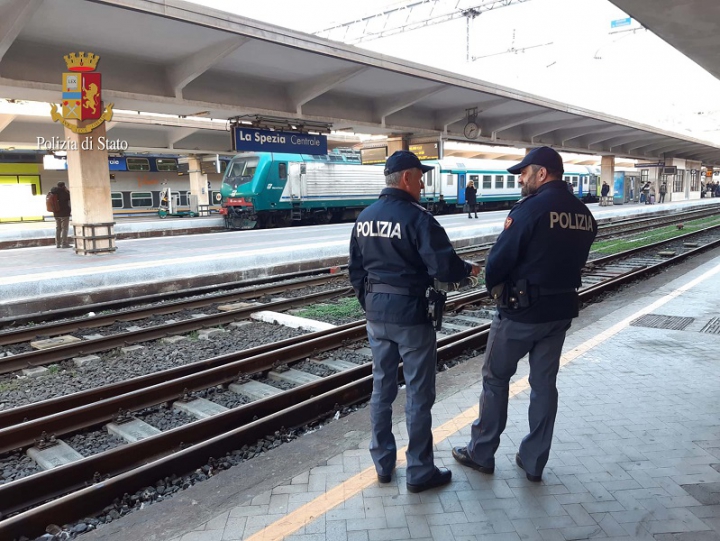 Festività Natalizie 2019: bilancio dell’attività della Polizia di Stato sui treni e nelle stazioni ferroviarie della Liguria