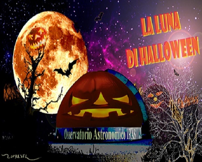 La Luna di Halloween con l&#039;Istituto Spezzino Astronomico