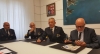 La Capitaneria di Porto saluta il Presidente/Ammiraglio Vittorio Alessandro (Video)