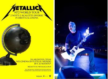 Al Nuovo &quot;Metallica M72 Worl Tour&quot;, due concerti in diretta