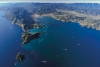 Panoramica dall&#039;alto del Golfo della Spezia
