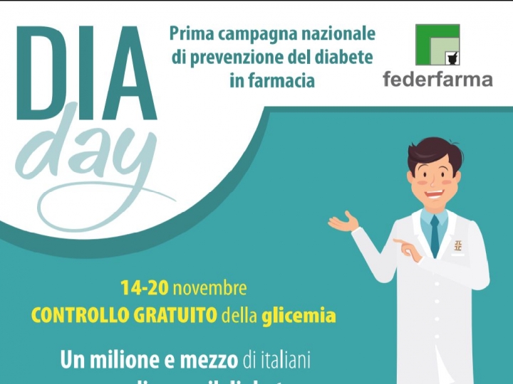 14 Nov. Giornata Mondiale del Diabete Screening Gratuito Glicemia Farmacia Gemignani Ponzano Magra La Spezia
