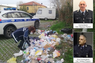 Abbandona rifiuti, rintracciato dalla Polizia Locale di Santo Stefano e Taranto