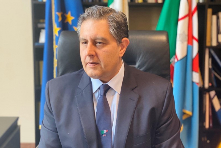 Il presidente della Regione Liguria Giovanni Toti