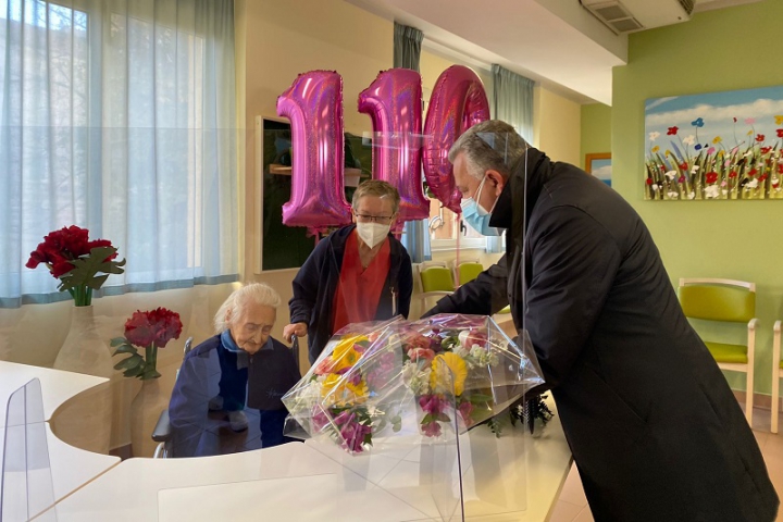 Auguri a Ines Sommovigo Majoli che ha compiuto 110 anni