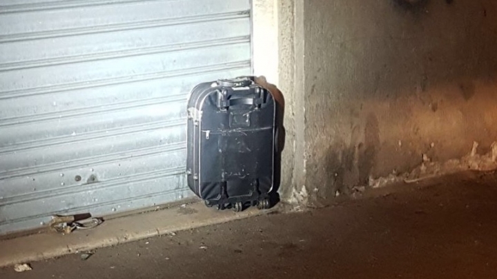 La valigia sospetta in via XX Settembre