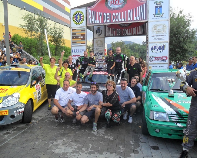 Premiati alle Terrazze i vincitori del 3° Rally Colli di Luni