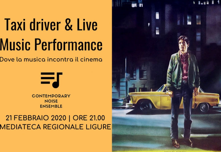 &quot;Taxi Driver &amp; Live Music Performance&quot;: un evento in Mediateca Regionale