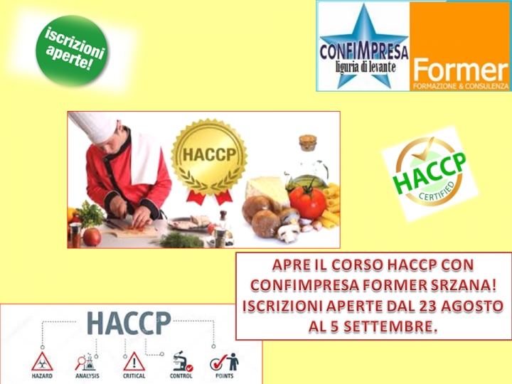 Corso HACCP con Confimpresa Sarzana!