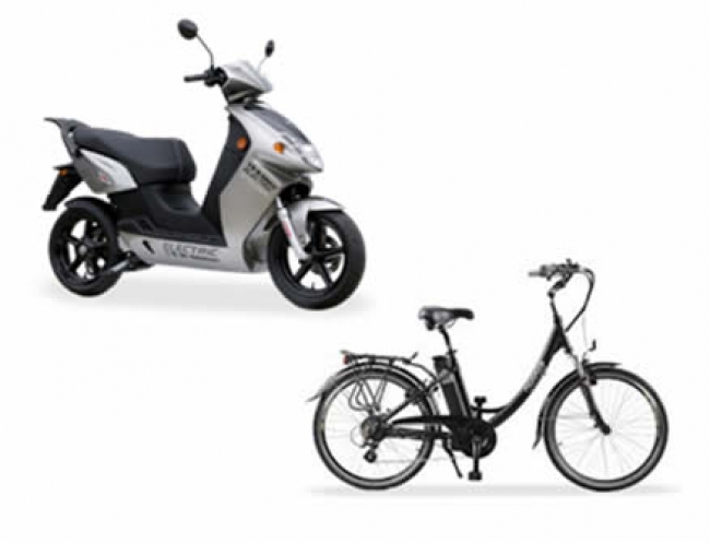 Tecnoenergia è rivenditore di scooter e biciclette elettriche
