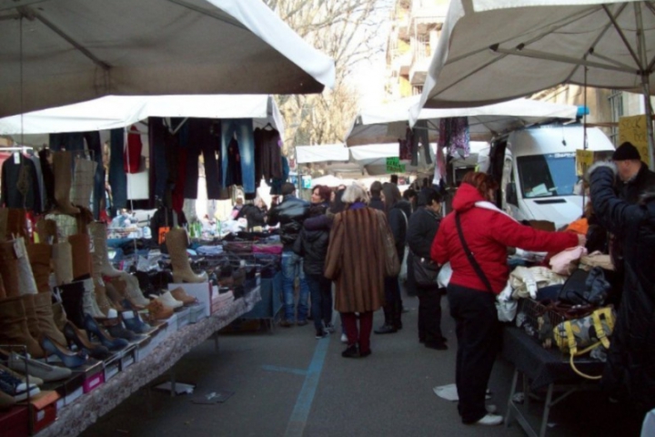 Banchi del mercato (foto di repertorio)
