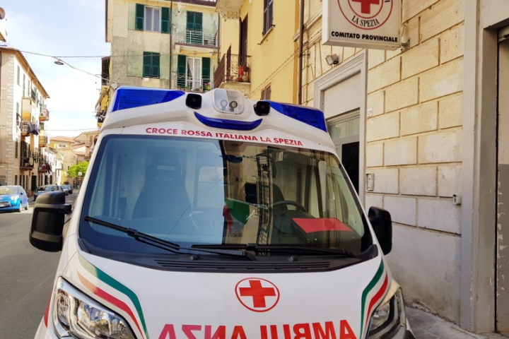 La sede della Croce Rossa della Spezia