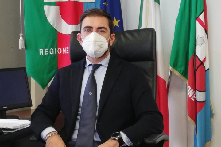 Il presidente del Consiglio regionale Gianmarco Medusei