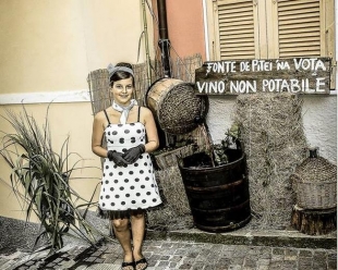 &quot;Sorgente di vino a Pitei&quot;, trionfo online per la foto di Ivano Cavallini