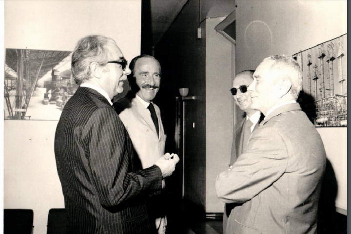 Tito Favi (al centro)