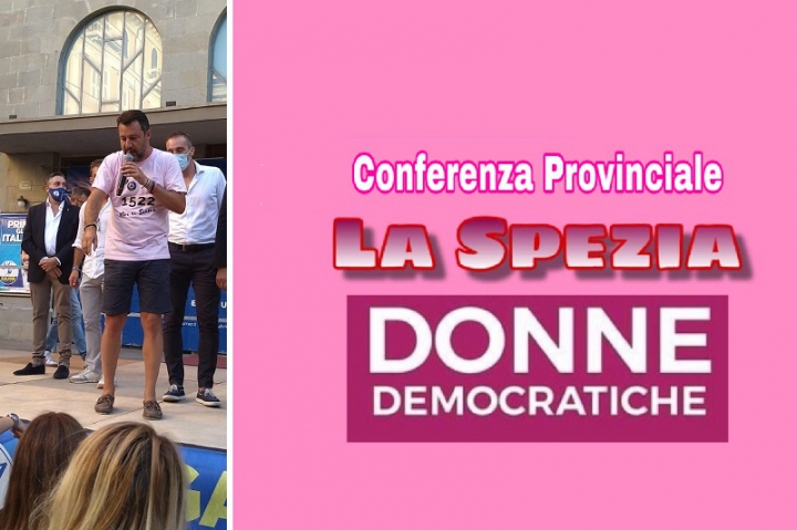 La Conferenza Donne Democratiche commenta la scelta di Salvini di indossare la maglia del Centro antiviolenza