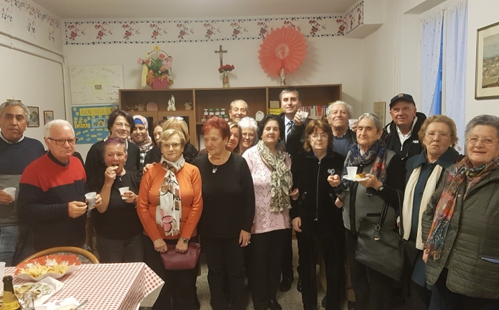 Il Consiglio Comunale in visita al centro anziani di Fabiano Basso