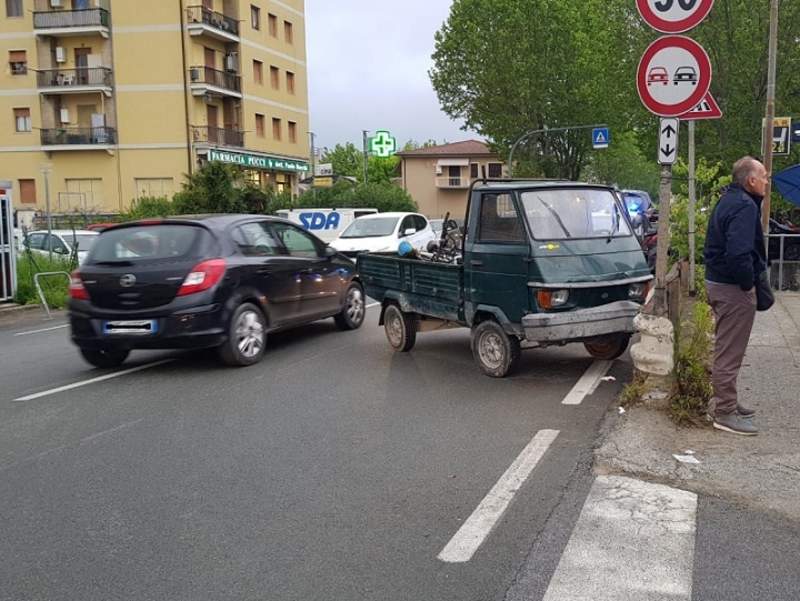 Castelnuovo Magra, incidente sull&#039;Aurelia
