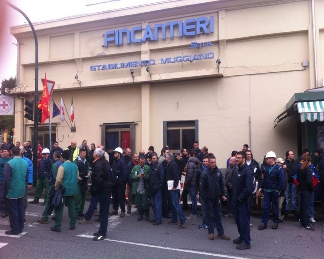 Fincantieri, Lega Nord: “Al fianco dei lavoratori nella lotta contro la direzione aziendale”