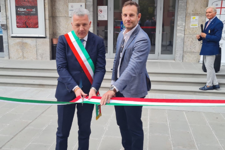 Inaugurata la nuova Piazzetta antistante la mediateca regionale &quot;S. Fregoso&quot;