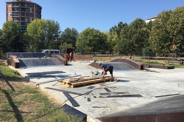 Area attrezzata a skate park nel parco XXV Aprile: lunedì la consegna dei lavori