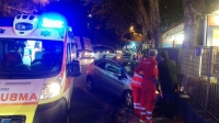 Incidente in Viale Fieschi, coinvolta un&#039;intera famiglia (foto)