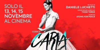 “Codice Carla”, Daniele Luchetti racconta Carla Fracci al cinema Il Nuovo e Astoria