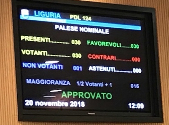 In Liguria il baratto amministrativo è legge