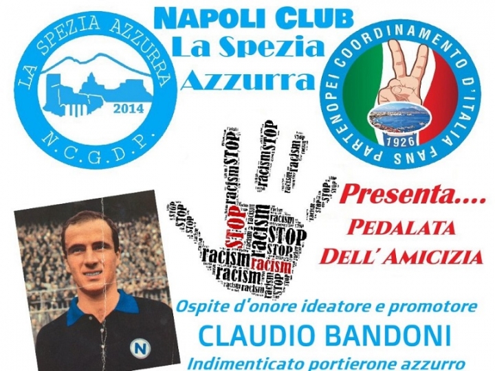 Il Napoli Club La Spezia Azzurra presenta l&#039;evento &quot;Una pedalata in amicizia&quot;
