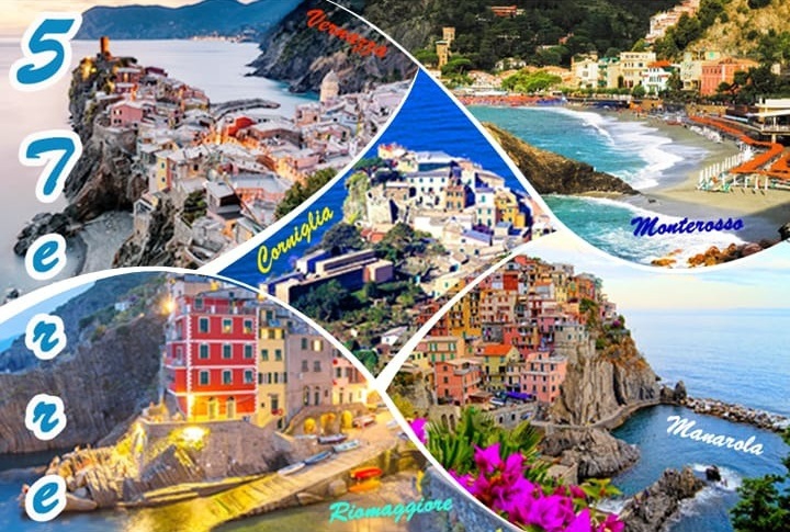 Cartoline personalizzate raffiguranti le principali località turistiche della Liguria
