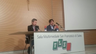 Ministro Orlando con Tommaso Labate