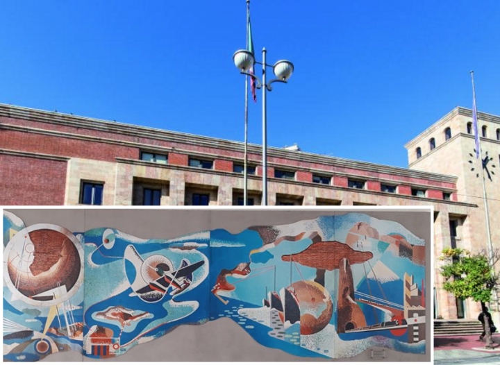 &quot;Rendiamo visitabile il mosaico del Palazzo delle Poste&quot;, online una petizione