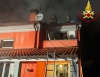 Incendio di un tetto ad Ortonovo, 3 ore per domare le fiamme