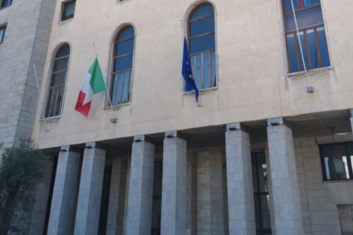 Facciata di Palazzo Civico alla Spezia