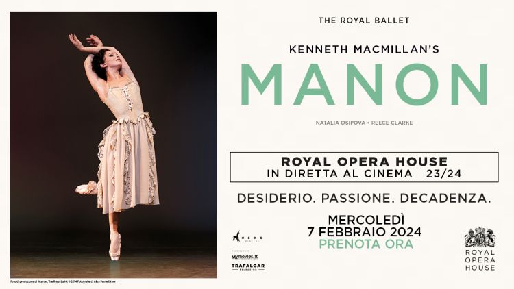 La magistrale Manon di MacMillann al cinema Il Nuovo in diretta da Londra