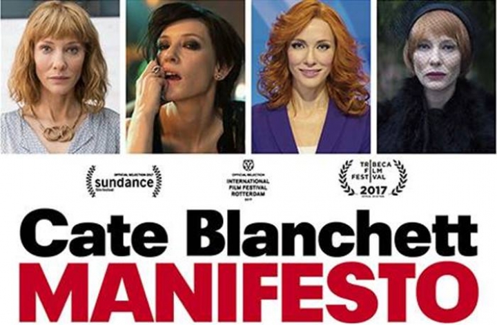 Manifesto la straordinaria Cate Blanchett al Nuovo