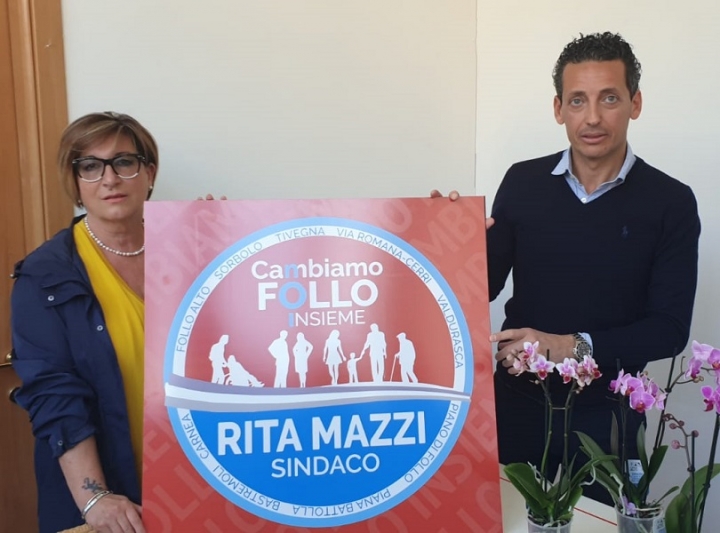 Rita Mazzi è la candidata sindaco di &quot;Cambiamo Follo insieme&quot;