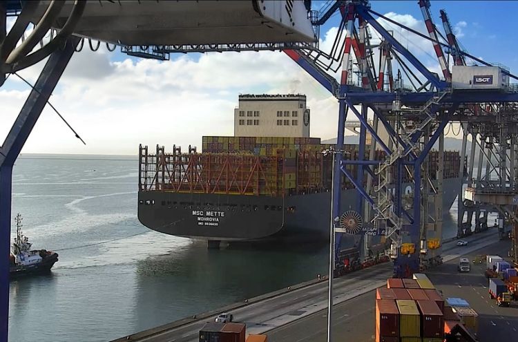 La Spezia Container Terminal, settembre si chiude con il segno più e l&#039;arrivo della portacontainer MSC Mette