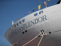 Fincantieri, varata la nave da crociera extralusso Seven Seas Splendor