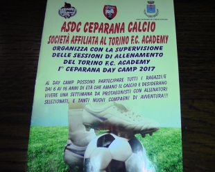 Al Ceparana in arrivo il &quot;Day Camp&quot; all&#039;insegna del Torino