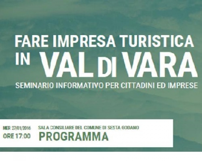 &quot;Fare impresa turistica in Val di Vara&quot;: seminario a cura di Confesercenti e Comune di Sesta Godano