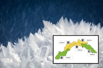 ARPAL: anticipata chiusura allerta gialla per neve nel centro-ponente ligure