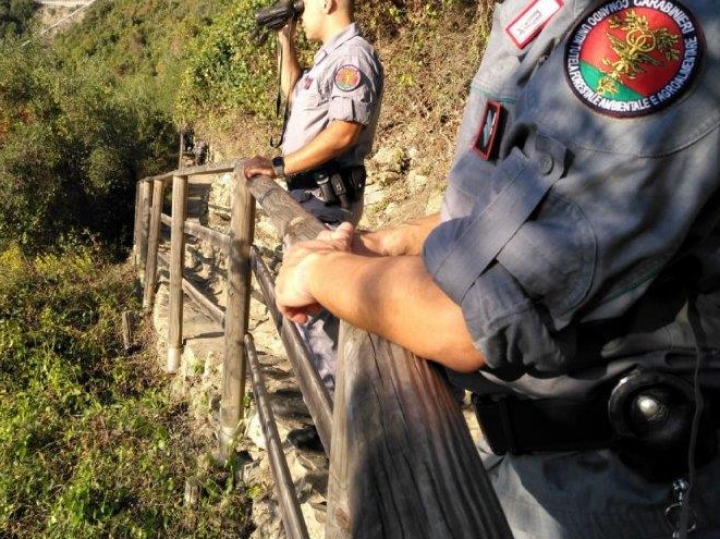 Reparto Carabinieri Parco Nazionale Cinque Terre, quasi 1500 controlli nel 2018