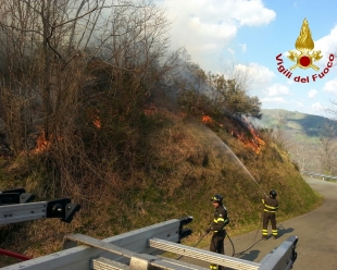 Incendio a Varese