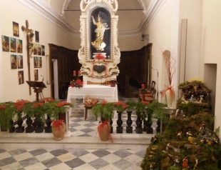 La Santa Messa in località Piani della Madonna