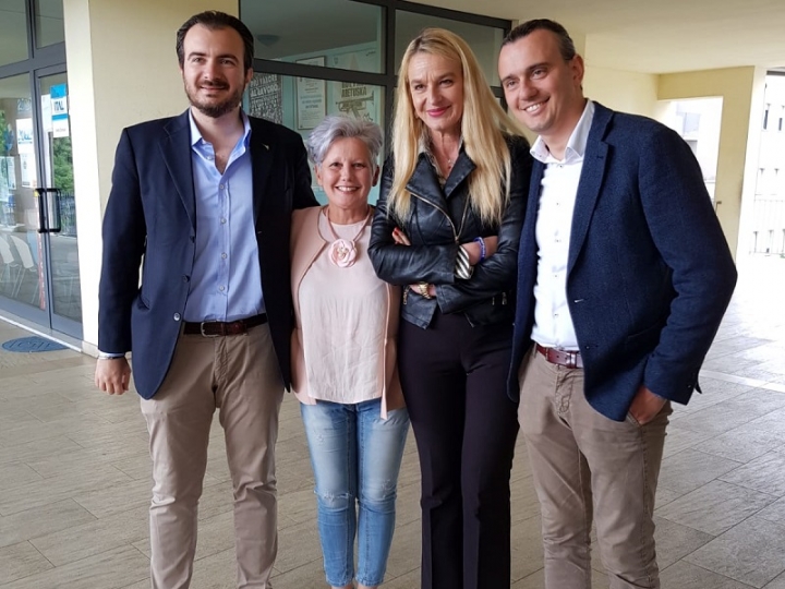 Il capogruppo della Lega Molinari ha incontrato la candidata sindaco Alessandra Mari