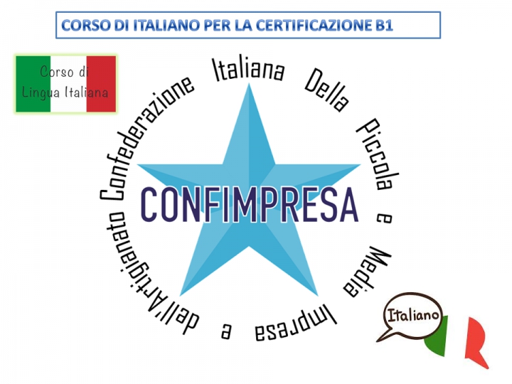 Corso per la Certificazione B1 di Italiano