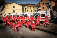 I volontari della Croce Rossa di Levanto