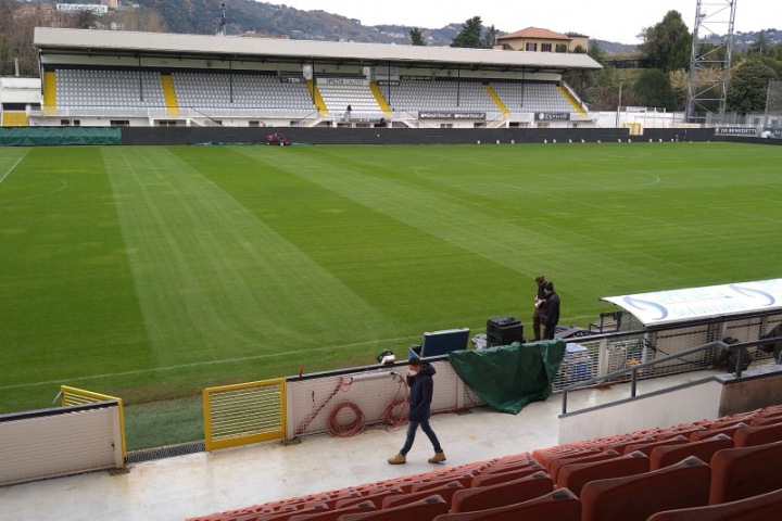 Il Picco pronto a ospitare il primo match di Serie A (foto)